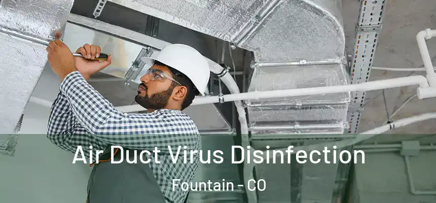  Air Duct Virus Disinfection Fountain - CO