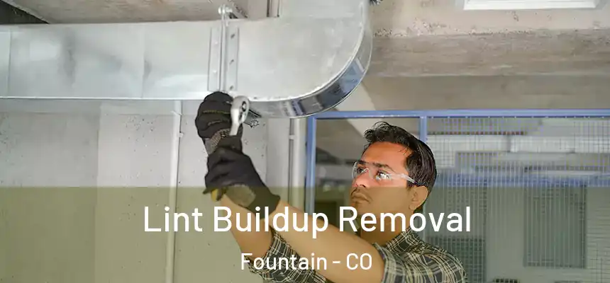 Lint Buildup Removal Fountain - CO